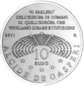 10 Euro (130 Anniv. of the Birth of Alcide de Gasperi)